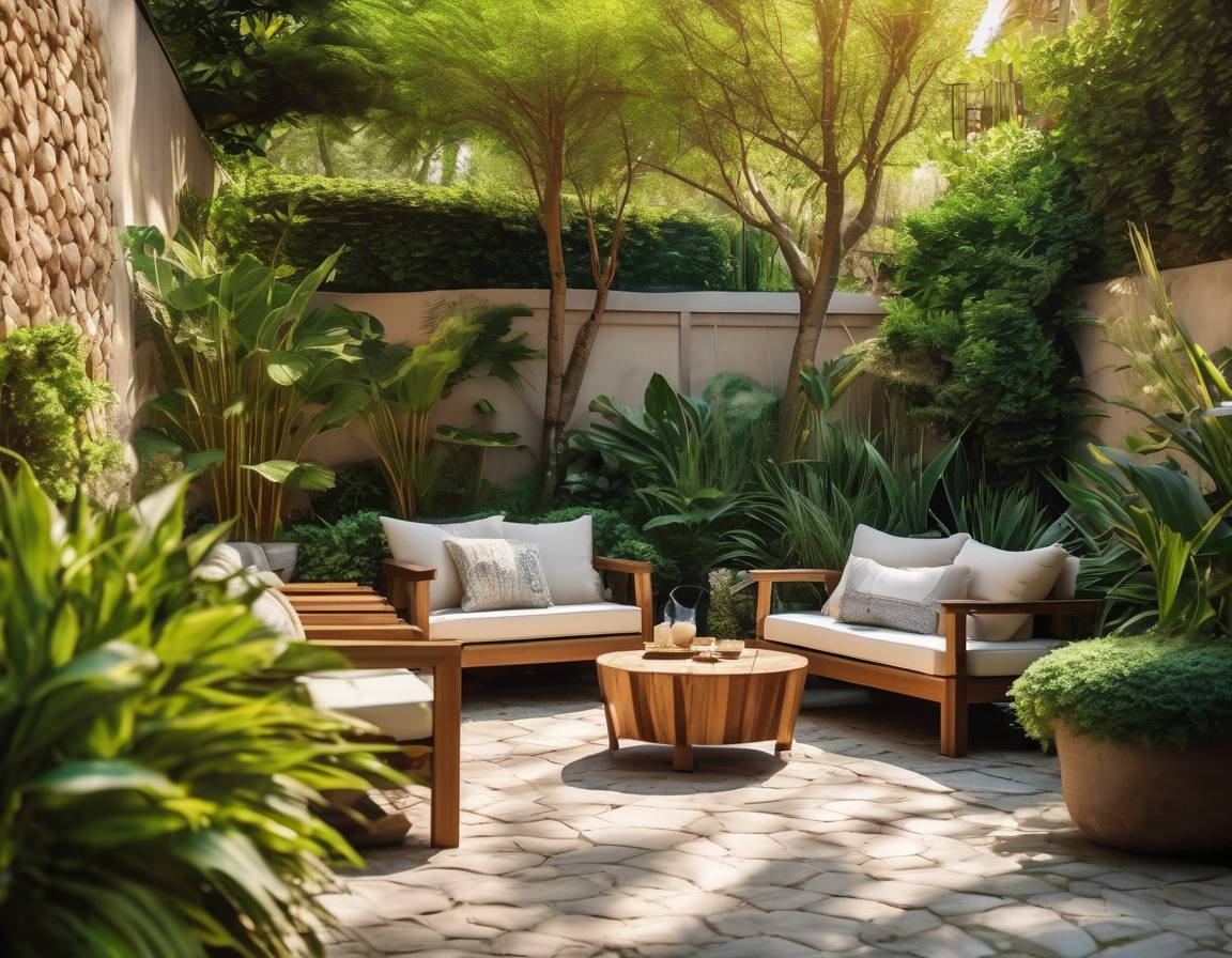 Jak stworzyć zielony zakątek relaksu w ogrodzie inspirowany naturalnymi materiałami?